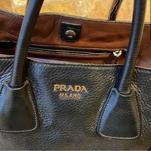 PRADA fringed handbag